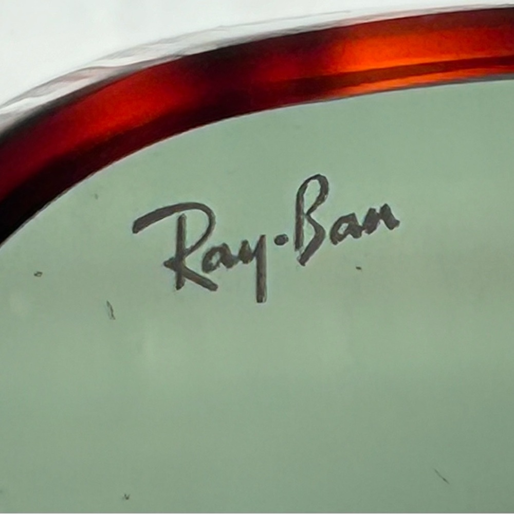 Ray-Ban Women's Tortoiseshell Green Lens Sunglasses - Picture 3 of 12